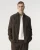 J.C. RAGS | Heren | Ace Wool Overshirt Brown Melange