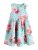 Next Jurk  blauw / groen / lichtoranje / pink