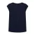 FREEQUENT top met textuur donkerblauw