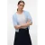VERO MODA gebreid vest lichtblauw