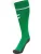 Hummel Sportsokken ‘Core’  groen / zwart gemêleerd / wit