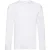 Fruit of the Loom Heren Origineel T-shirt met lange mouwen (Wit)