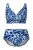 Ulla Popken Bikini  donkerblauw