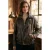 Dames bruine koeienleer Big Bomber Biker Blouson Oversized Jas – Bloom