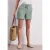 Korte broek met structuur in Loose Fit