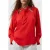 French Connection Carmen Crepe Ls Blouse Scarlet Red