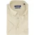 Ledub overhemd korte mouw beige normale fit