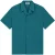 Olaf Seersucker camp shirts korte mouw overhemden m250300