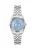 GUESS Analoog horloge ‘JADA’  lichtblauw / zilver