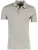 BOSS Black poloshirt grijs katoen normale fit
