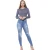 Skinny stretch-denimjeans voor dames| Enzo Ontwerper Dameskleding