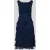 Swing Cocktailjurk van chiffon in laagjeslook