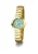 GUESS Analoog horloge ‘LAGUNA’  lichtblauw / goud
