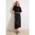TRENDYOLMİLLA Dames Zwart Effen Midi Skater Rokken