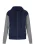 ALEKO Sweatvest  marine / grijs