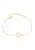 faina Armband  goud / transparant