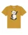 watabout.kids Shirt ‘Panda’  mosterd / zwart / offwhite