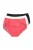 Ulla Popken Slip  fuchsia / zwart / wit