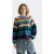Scotch & Soda Striped Oversized Pullover El Cosmico Stripe Deep Lagoon
