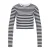 Gestreept dames-T-shirt met lange mouwen Jack & Jones Feline STR