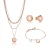 Ketting, armband en oorbellen set Isabella Ford Alyssa