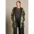 LOLALIZA teddy parka – groen
