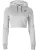 Gorilla Wear Sweatshirt ‘Pixley’  lichtgrijs / zwart