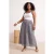 Trendyol Curve Dames Ecru Geruit Maxi Grote maten Rokken