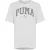 Puma T-shirt met groot logo voor dames (Poema Wit)