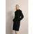 Bugatti Damen Wollen trenchcoat met reverskraag