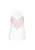 MIMO Top  poederroze / wit