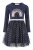 happy girls Jurk  navy / eosine / zilver