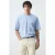 Mango Man relaxed T-shirt blauw