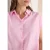 Cecil Dames Basic blouse met overhemdkraag in effen kleur in Roze