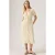 Levi’s Rosa Short Sleeve Midi Dress Yellow