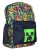 Minecraft Rugzak ‘Minecraft Backpack Kids – Creeper – Black/Green – School Bag with Laptop Compartment’  kiwi