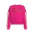 Coolcat boxy fleece sweater met glitter printopdruk Julia magenta