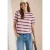 Shirt met burn-out look