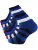Vincent Creation Sokken  blauw / rood / zwart / wit