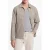 Michael Kors Long Sleeve Cotton Utility Jacket In Light Sage