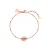 PURELEI Armband ‘Sun’  rose-goud