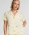 Hunkemöller Slaapshirt  citroen / groen / offwhite
