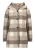 Amber & June Tussenjas  taupe / wit