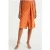 We Fashion Skirt Medium Length Orange