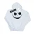 Disney Dames/Dames Nightmare Before Christmas Jack’s Face Bold Hoodie (Wit)