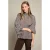 LOLALIZA geruite top – bruin