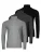 Ragman Shirt ‘Basic’  rookgrijs