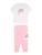 Nike Sportswear Set  donkergrijs / rosa / pitaja roze / wit