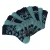 SCHIESSER Sokken  turquoise / smaragd / zwart