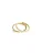 Pilgrim Ring ‘ Sky ‘  goud / transparant